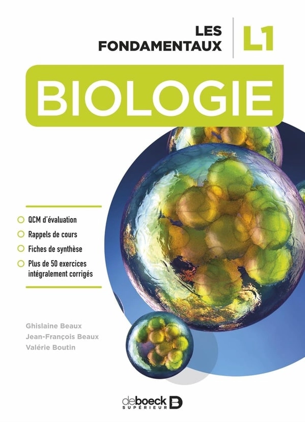 Biologie - les fondamentaux - licence 1