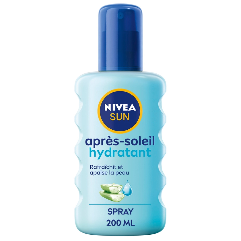 nivea | Spray après-soleil hydratant à l'Aloe Vera Bio Soin Après-soleil - 200 ml