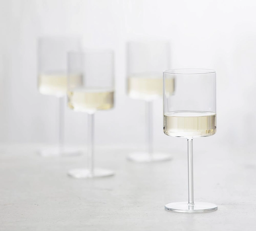 ZWIESEL GLAS Modo White Wine Glasses - Set of 4 | Pottery Barn