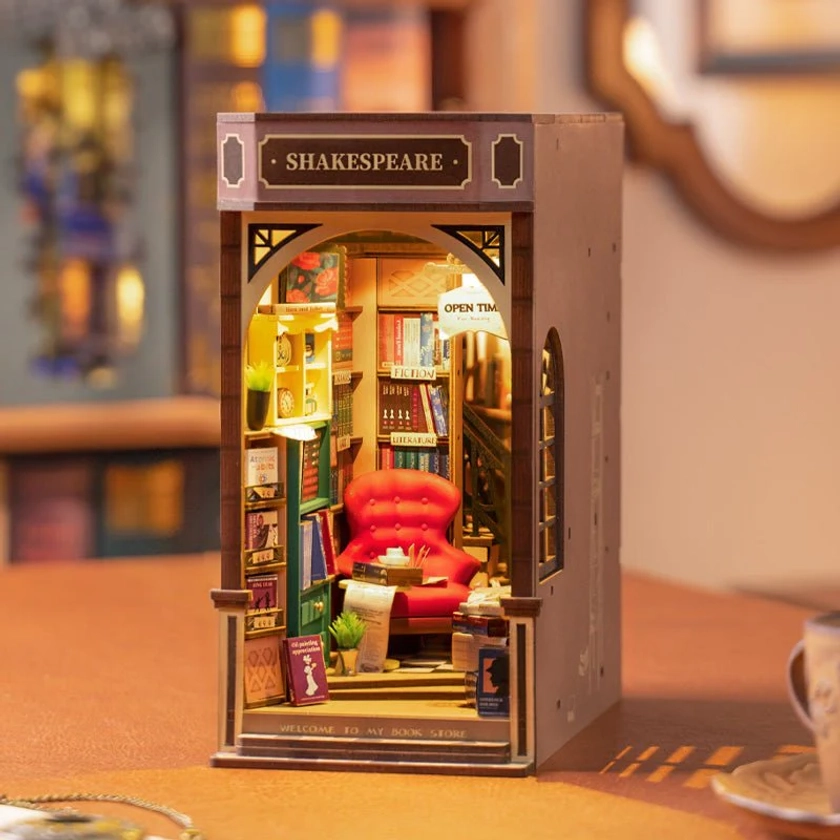 ROLIFE - Librairie Shakespeare - Maquette 3D - My kit DIY