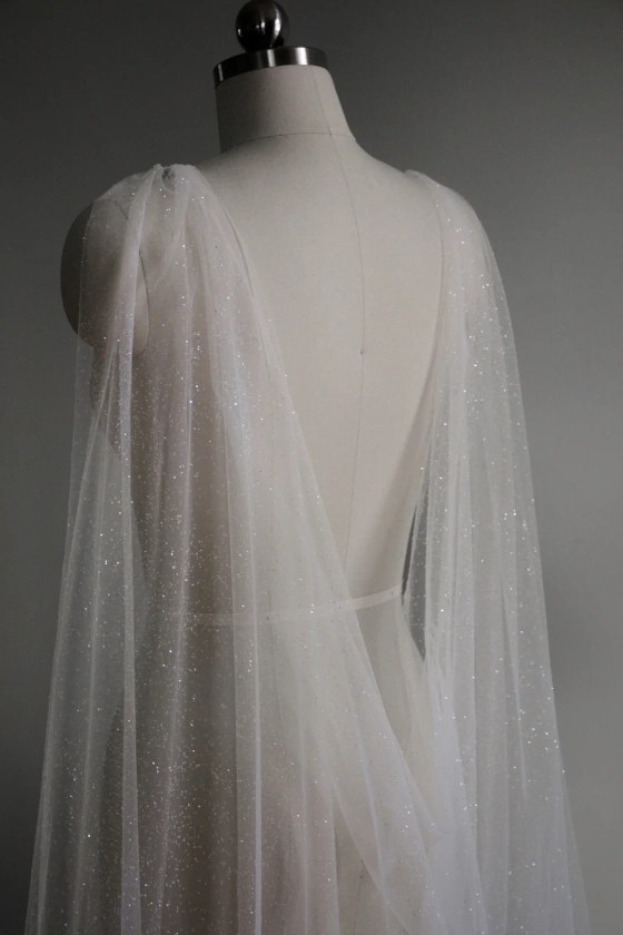 VEGA | Sparkling Bridal Cape