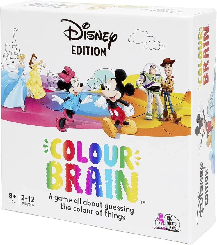 Disney Colourbrain: Brilliantly Colourful Board Game for Kids | Best Disney Board Games