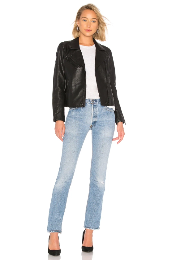 BLANKNYC Clean Moto Jacket in Onyx Black | REVOLVE