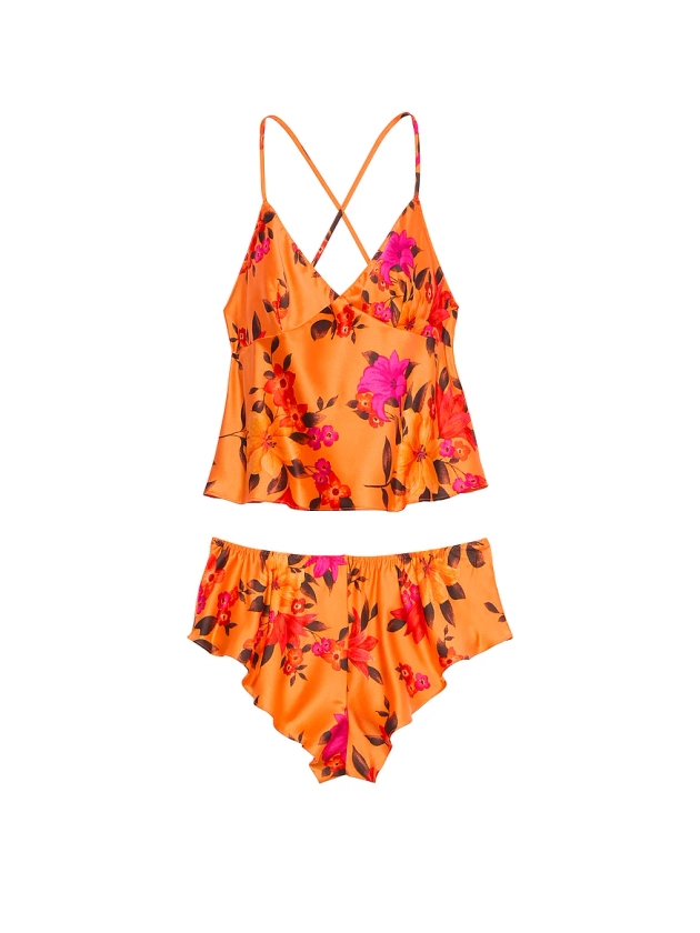 Buy Icon Satin Cami & Shorts Set - Order Cami Sets online 5000009892 - Victoria's Secret US