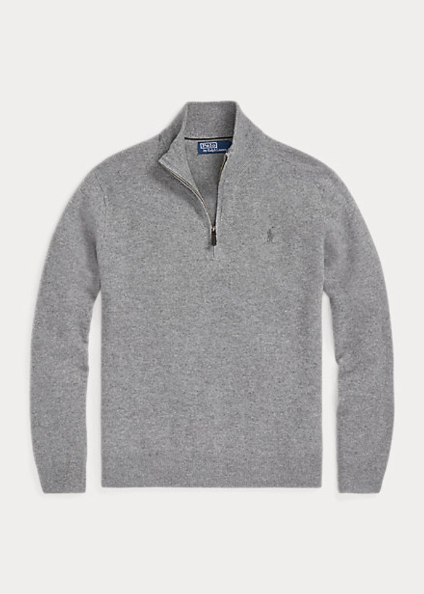 Polo Ralph Lauren Wool Quarter-Zip Jumper