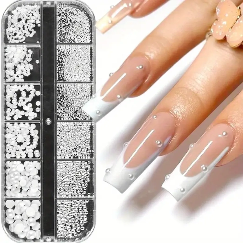 1 /12 Grilles Art Ongles - Temu France