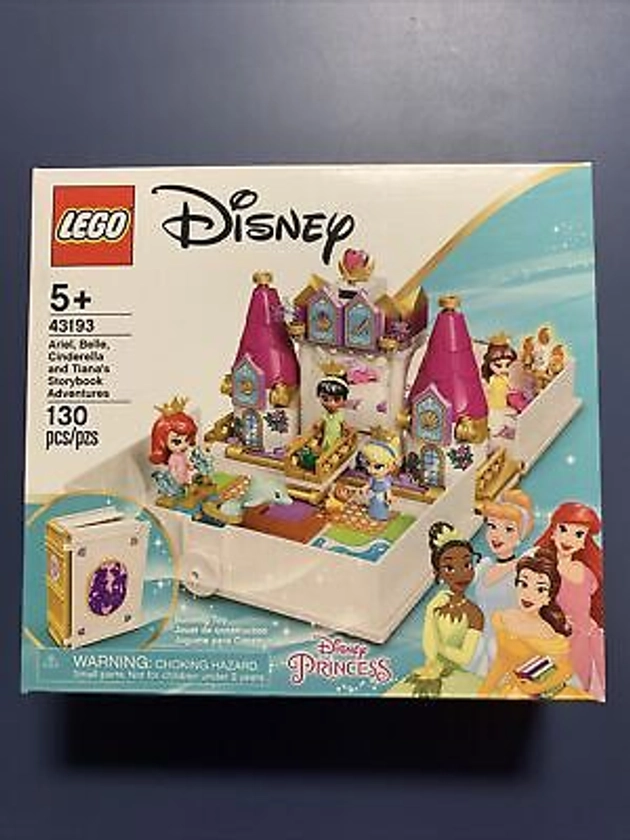LEGO Disney: Ariel, Belle, Cinderella and Tiana's Storybook Adventures (43193)