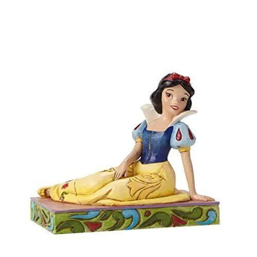Disney Traditions 4050409 Figurine Blanche Neige Rêveuse Figurine Multicolore 10 cm