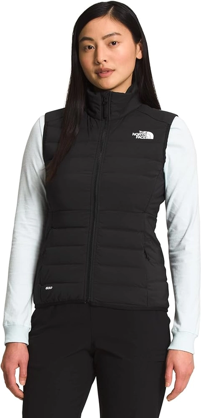 THE NORTH FACE Women's Belleview Stretch Down Vest, TNF Black, X-Large