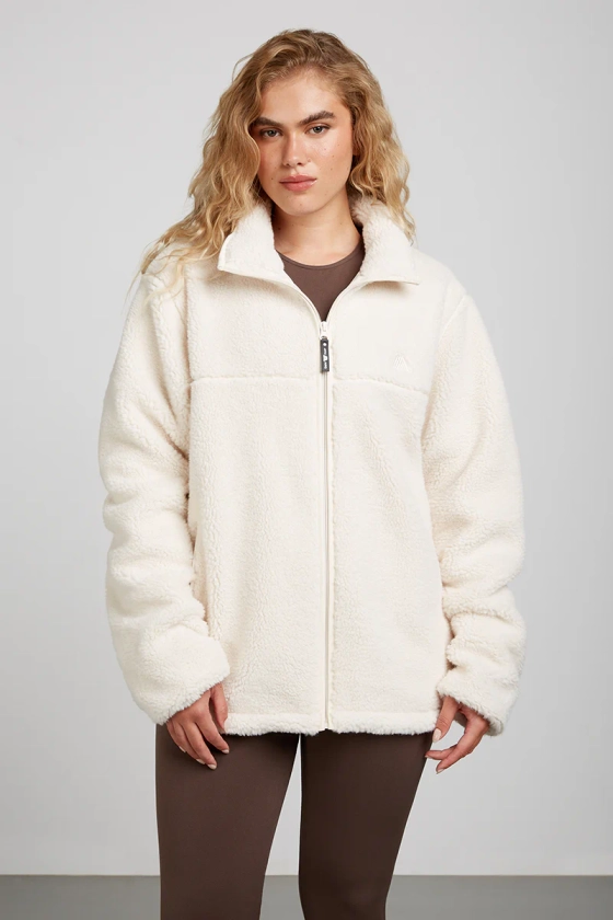 JUDE Jacket - Cream Heavyweight Fleece | 4TH ARQ