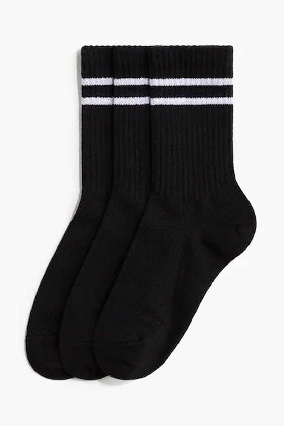 3-pack sports socks in DryMove™