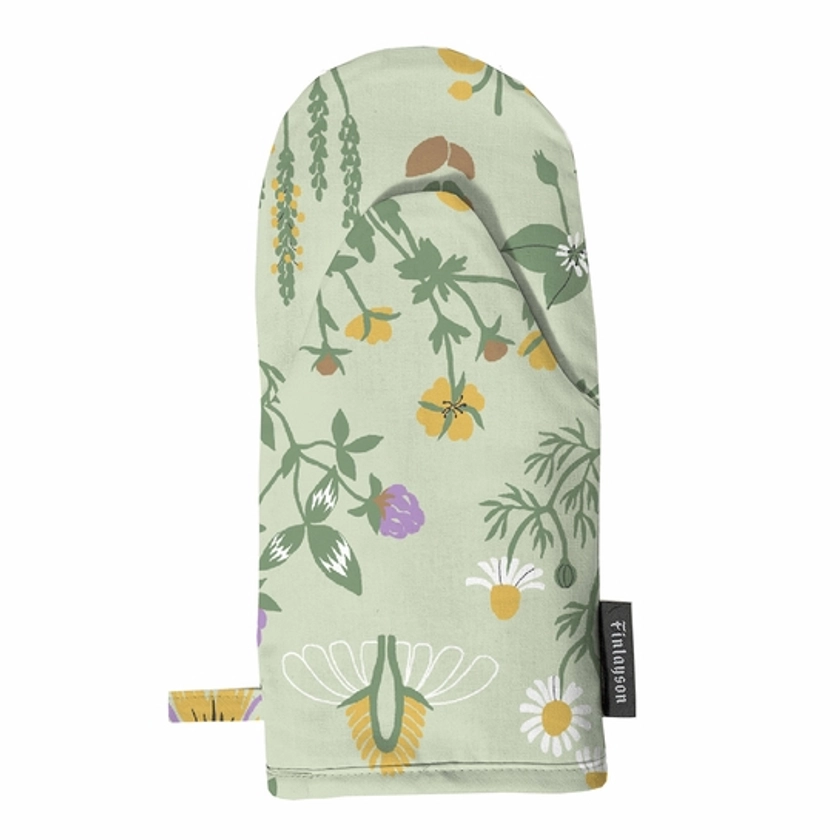 Finlayson Rohdot Green / Yellow / Lilac Oven Mitt - Aprons, Oven Mitts, & Pot Holders