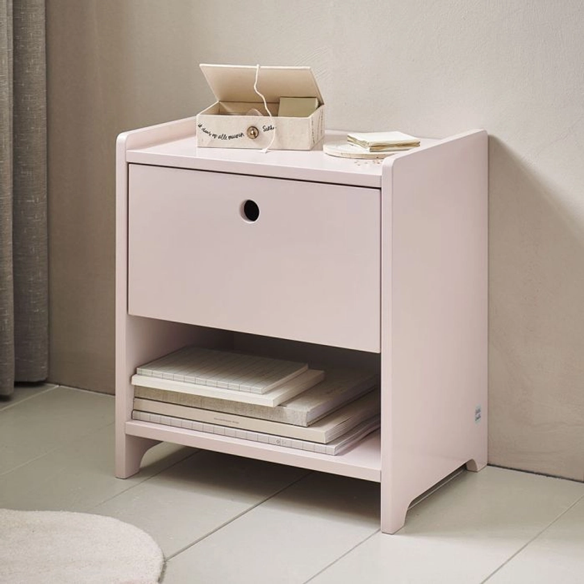 Bedside Table Pink | Plume for Kids Room | Petite Amélie