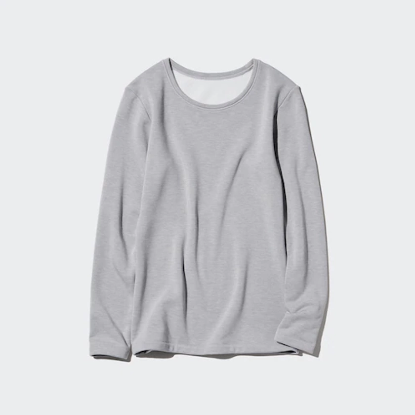 WOMEN'S HEATTECH ULTRA WARM CREW NECK T-SHIRT | UNIQLO CA