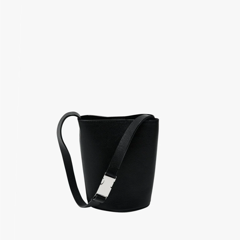 Adjustable Bucket Bag - Black