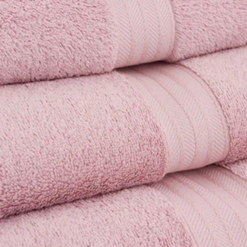 Blush Egyptian Cotton Towel | Dunelm