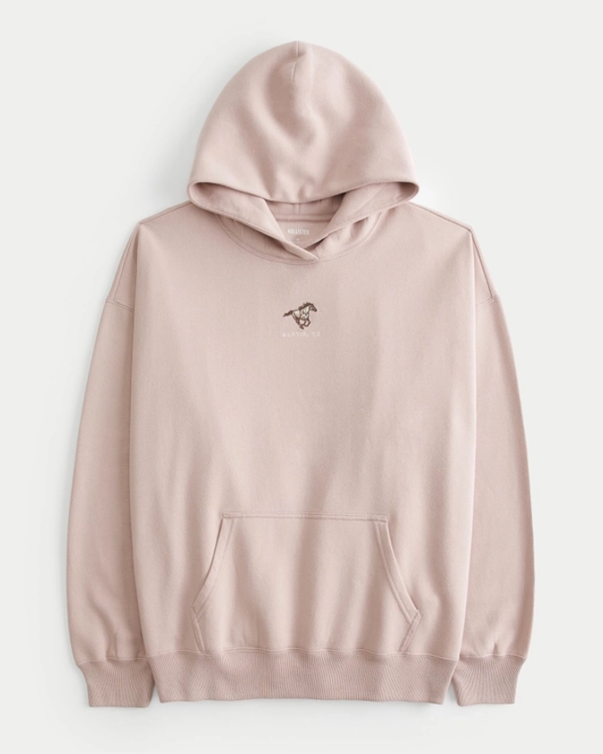 Women's Oversized Austin Texas Graphic Hoodie | Women's Tops | HollisterCo.com