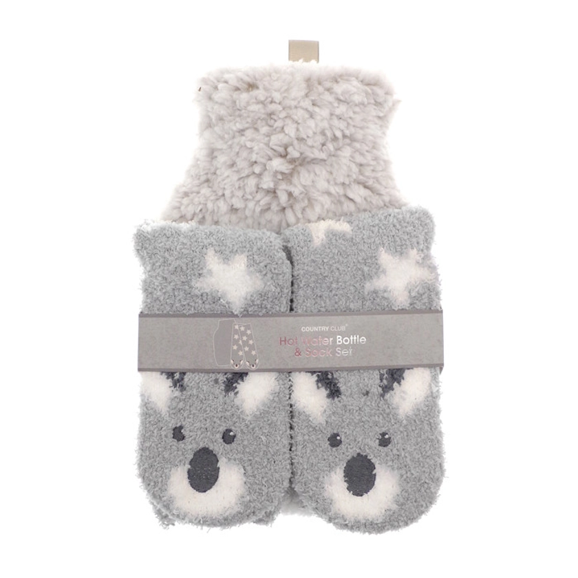 Supersoft Koala Design Hot Water Bottle & Sock Gift Set | Barnardo's Online Charity Shop