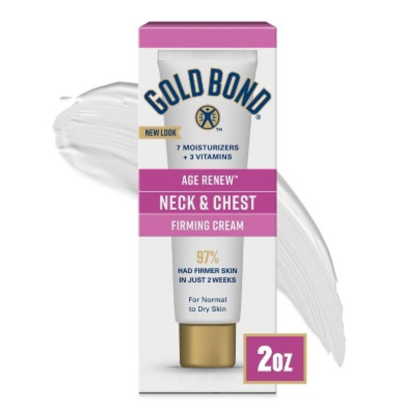 Unscented Gold Bond Ultimate Firming Neck and Chest Hand and Body Lotions - 2oz