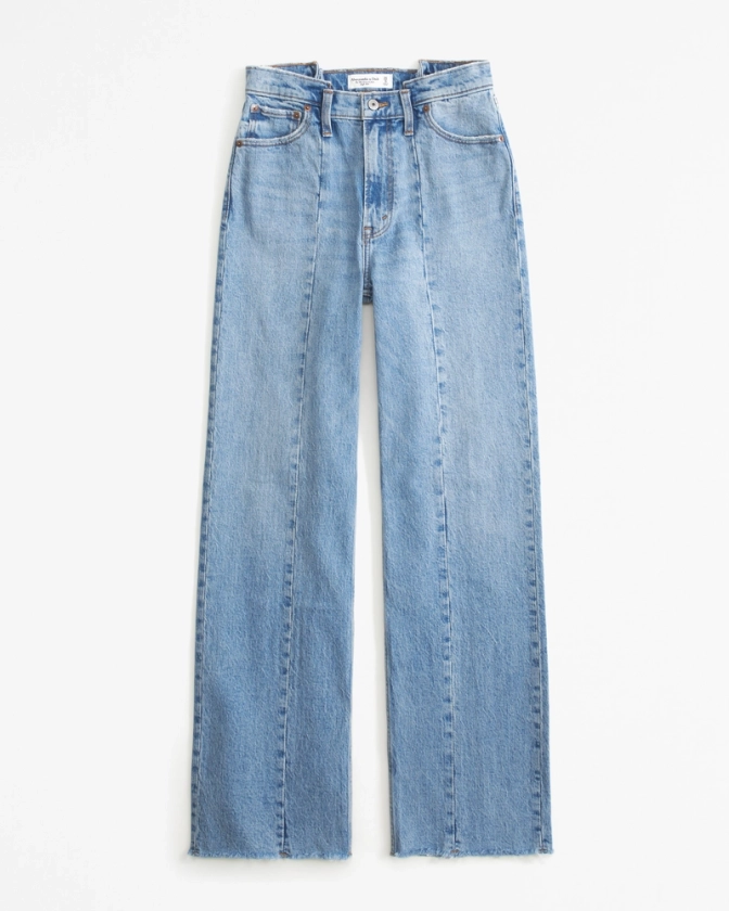 Women's High Rise 90s Relaxed Jean | Women's | Abercrombie.com