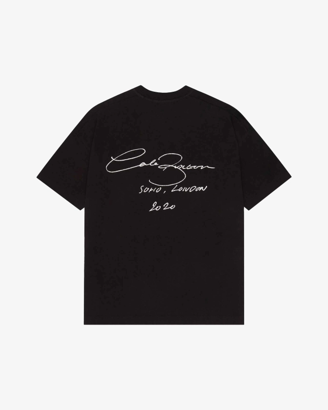 Cole Buxton | Signature T-Shirt | Mens | Cotton | Black