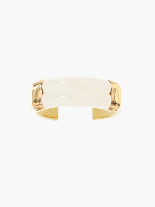 Ivoiry Katt bracelet large model | Aurelie Bidermann