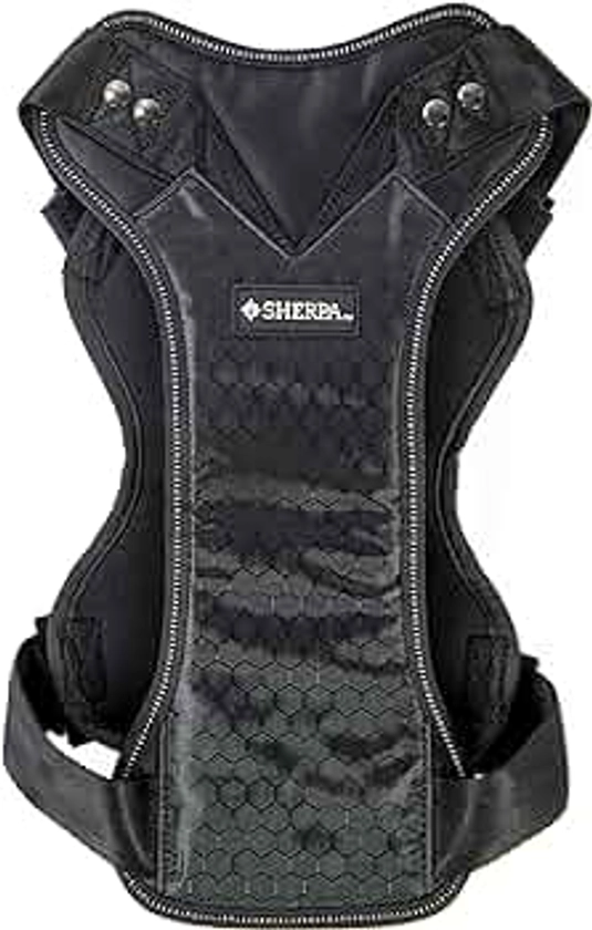 Sherpa Crash-Tested Multipurpose Seatbelt Dog Harness - Black, Large