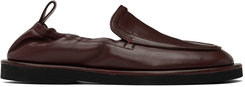 Studio Nicholson - Burgundy Donovan Loafers