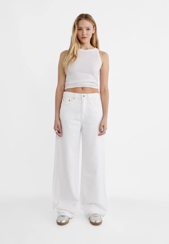 Jean D99 wide leg - Mode femme | Stradivarius France