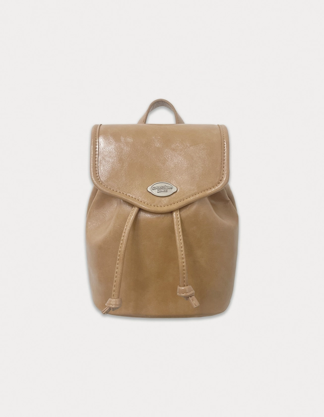 Mini Fle Backpack - Caramel