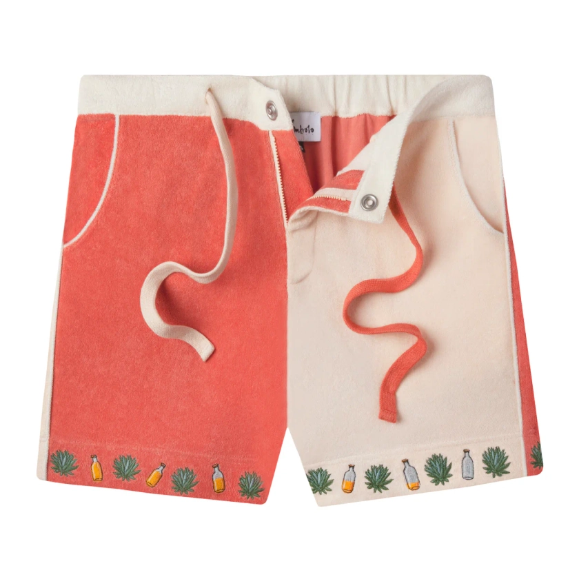 '¡Gusanito!' Cabana Shorts (100% Organic Cotton Terry Cloth)