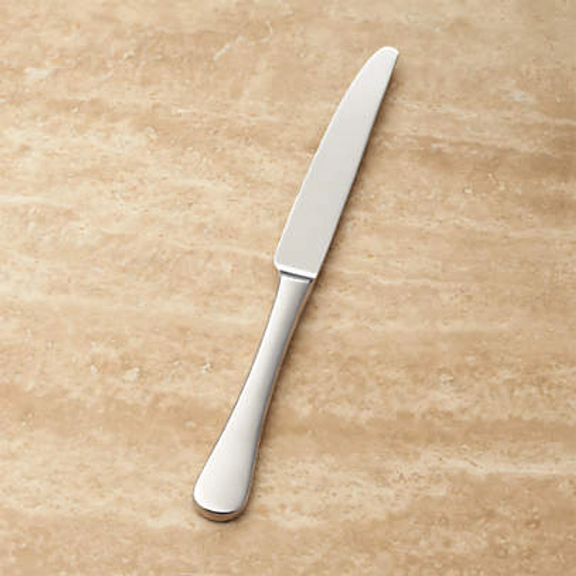 Caesna Mirror Dinner Knife by Robert Welch + Reviews | Crate & Barrel