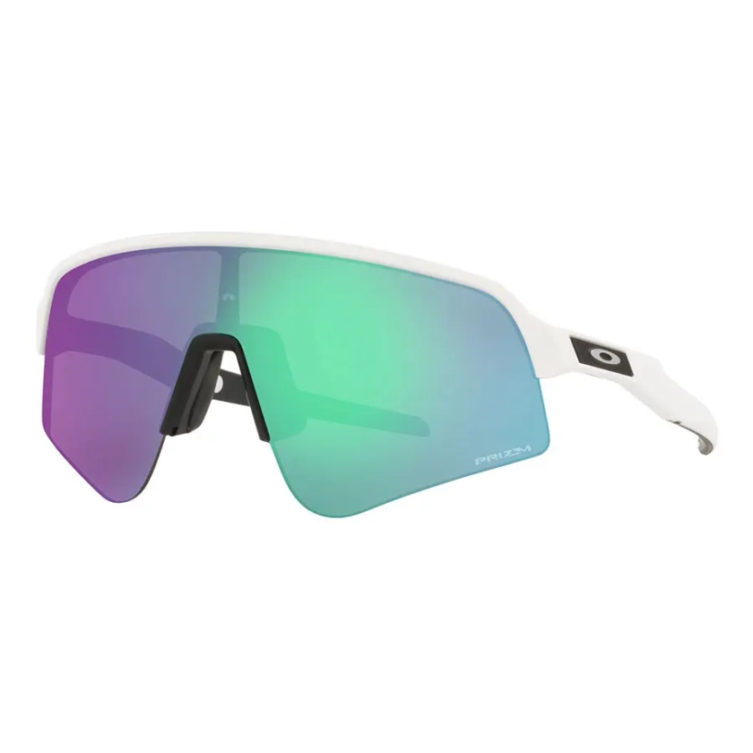 Lunettes Oakley Sutro Lite Sweep Matte White avec verres Prizm Road Jade | Deporvillage