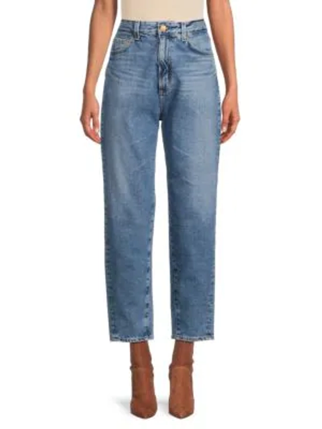 AG Jeans High Rise Whiskered Jeans on SALE | Saks OFF 5TH
