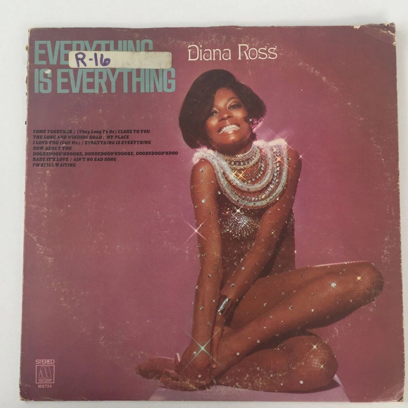 Diana Ross Everything is Everything Motown MS724 NM Vinyl LP