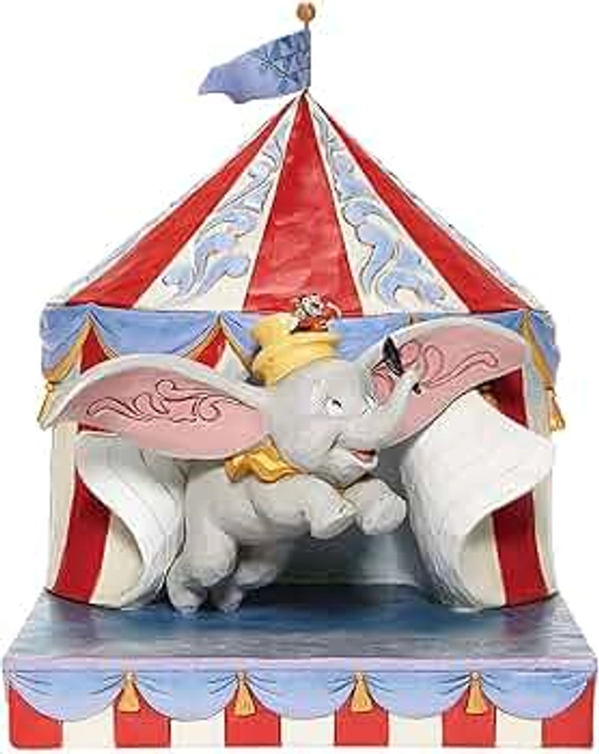 Disney Traditions Dumbo 6008064 Figurine de Tente de Cirque Multicolore Taille S