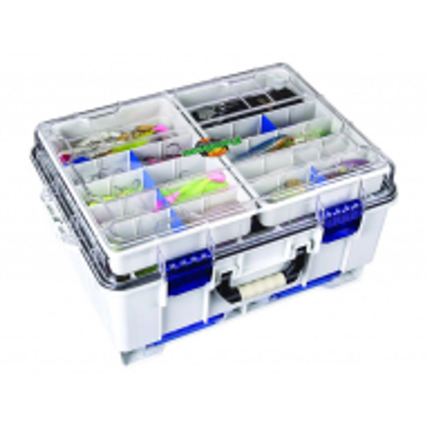 Flambeau Waterproof Satchel Tackle Box with 2 Tuff Tainers