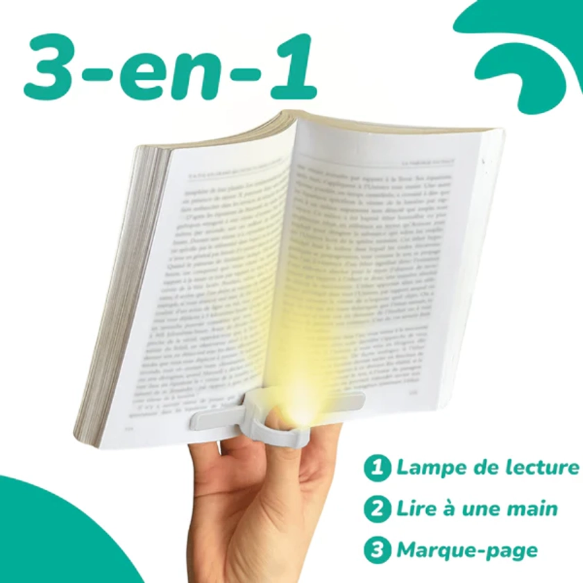 Lizia - Lampe de lecture 3-en-1