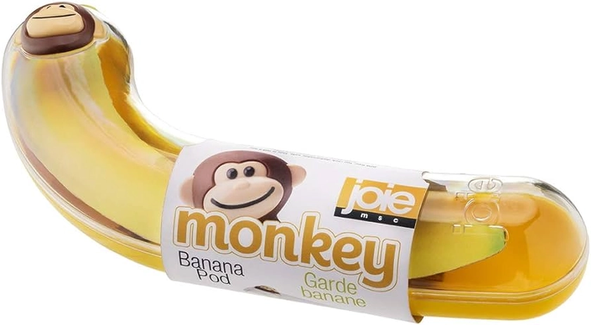 Joie 77711 Monkey Banana Storage Container, Holder, Pod for Lunch Boxes, Plastic Cover, One Size, Yellow : Amazon.co.uk: Home & Kitchen