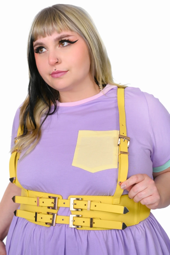 Yellow Adjustable Harness