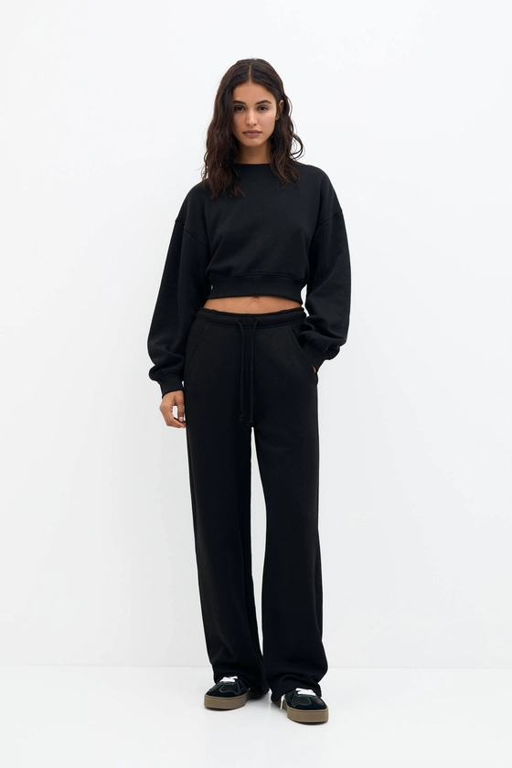 Pantalon de survêtement large - pull&bear