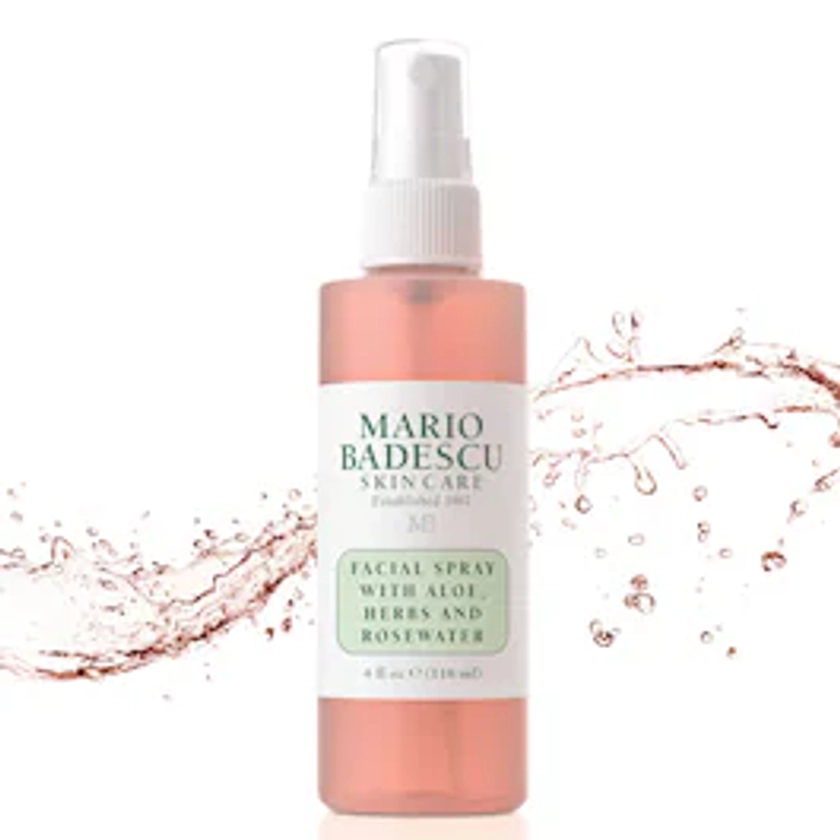 MARIO BADESCU | Spray visage à l'aloe vera, aux plantes aromatiques et à l'eau de rose