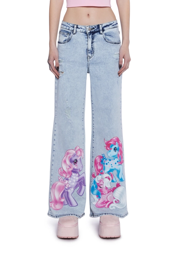 True Friend Wide Leg Jeans