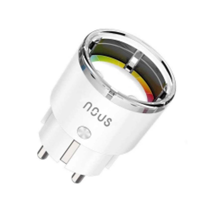 NOUS - Prise Zigbee 3.0 + Mesure de consommation NOUS A1Z (compatible Lidl Home, Tuya Smart Life, Zigbee2MQTT)