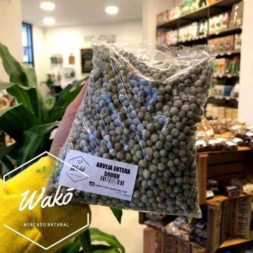 ARVEJAS ENTERAS 500GR – Wako Mercado Natural