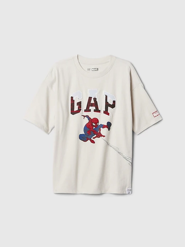 GapKids &#124 Marvel Logo Graphic T-Shirt