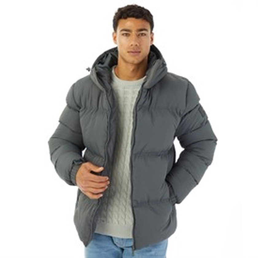 Avant Garde Mens Rawlins Puffer Jacket Charcoal