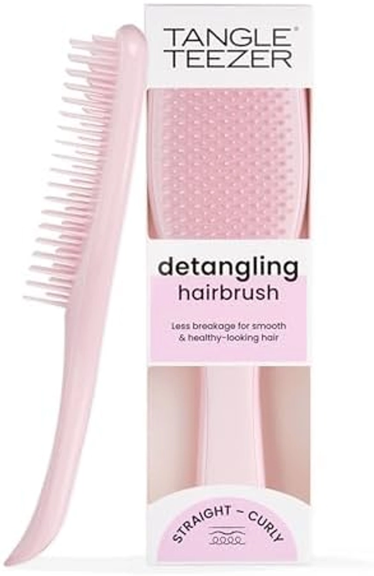 Tangle Teezer Brosse à cheveux démêlante ultime | Pour cheveux secs et humides | Démêle tous types de cheveux | Réduit la casse, élimine les nœuds | Dents à deux niveaux et poignée confortable | Rose : Amazon.com.be: Beauté et Parfum