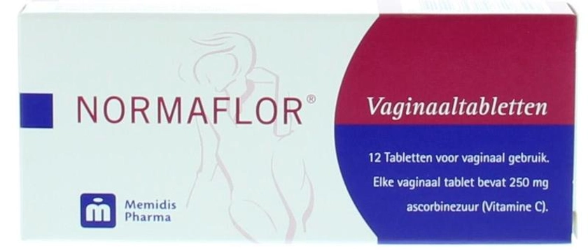 Normaflor Vaginale tabletten 12 stuks