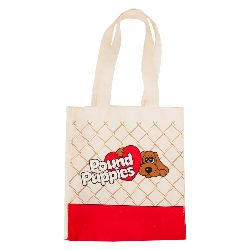 Buy Pound Puppies 40th Anniversary Canvas Tote Bag at Loungefly.